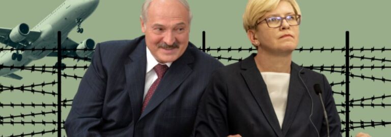 Litavska premijerka i bjeloruski predsjednik - montaža 'Visegrad insight'
